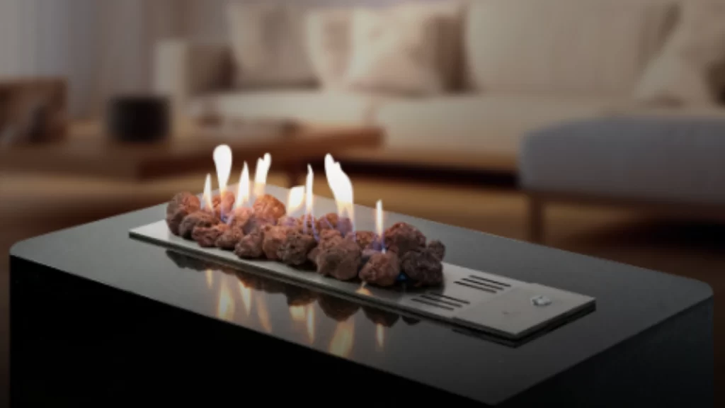 lareira para apartamento